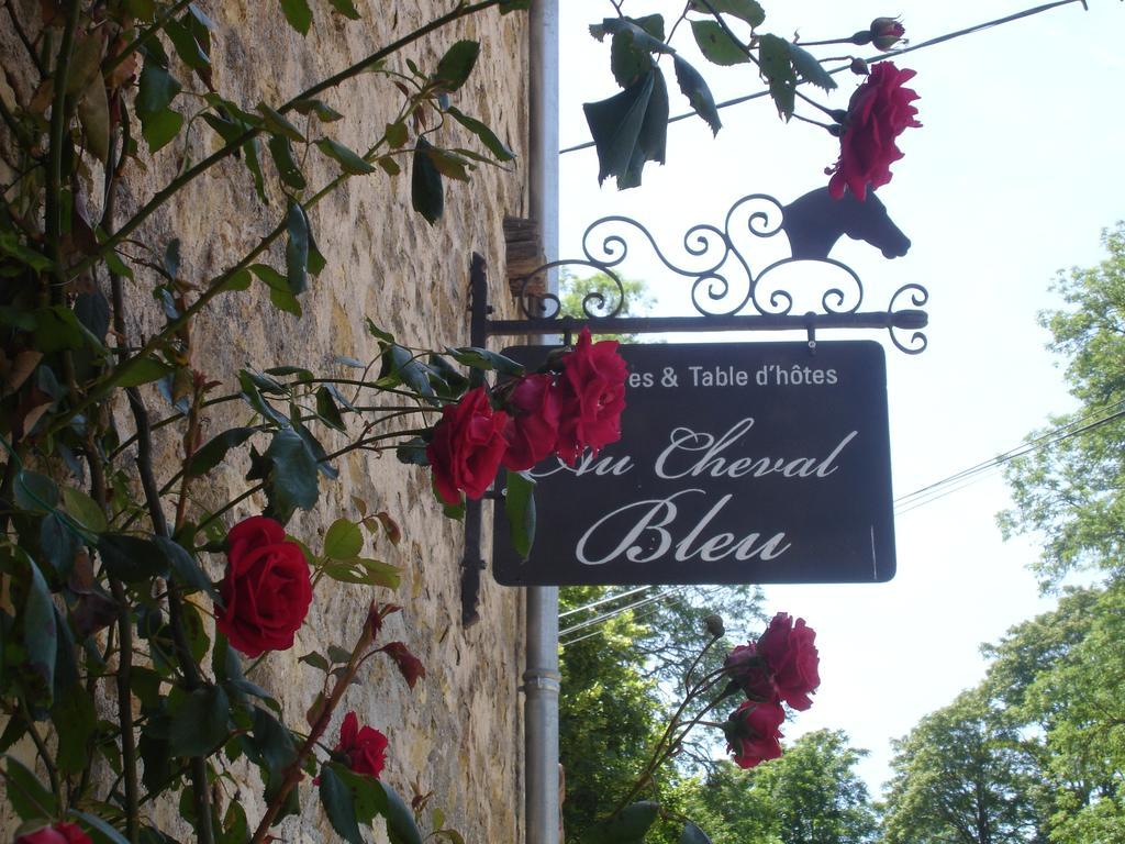 Au Cheval Bleu Bed & Breakfast Fontenay-près-Vézelay Exterior foto